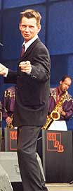 Die Musik hält ihn jung:<br>Hans-Josef Piepenbrock,<br>Chef des renommierten Showorchesters Westfalia Big Band.